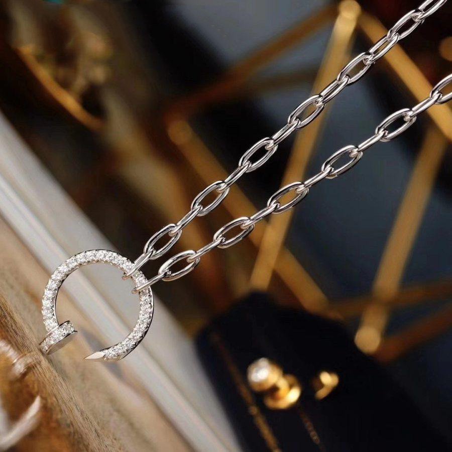 [GALE] JUSTE-HALSKETTE MIT DIAMANTEN