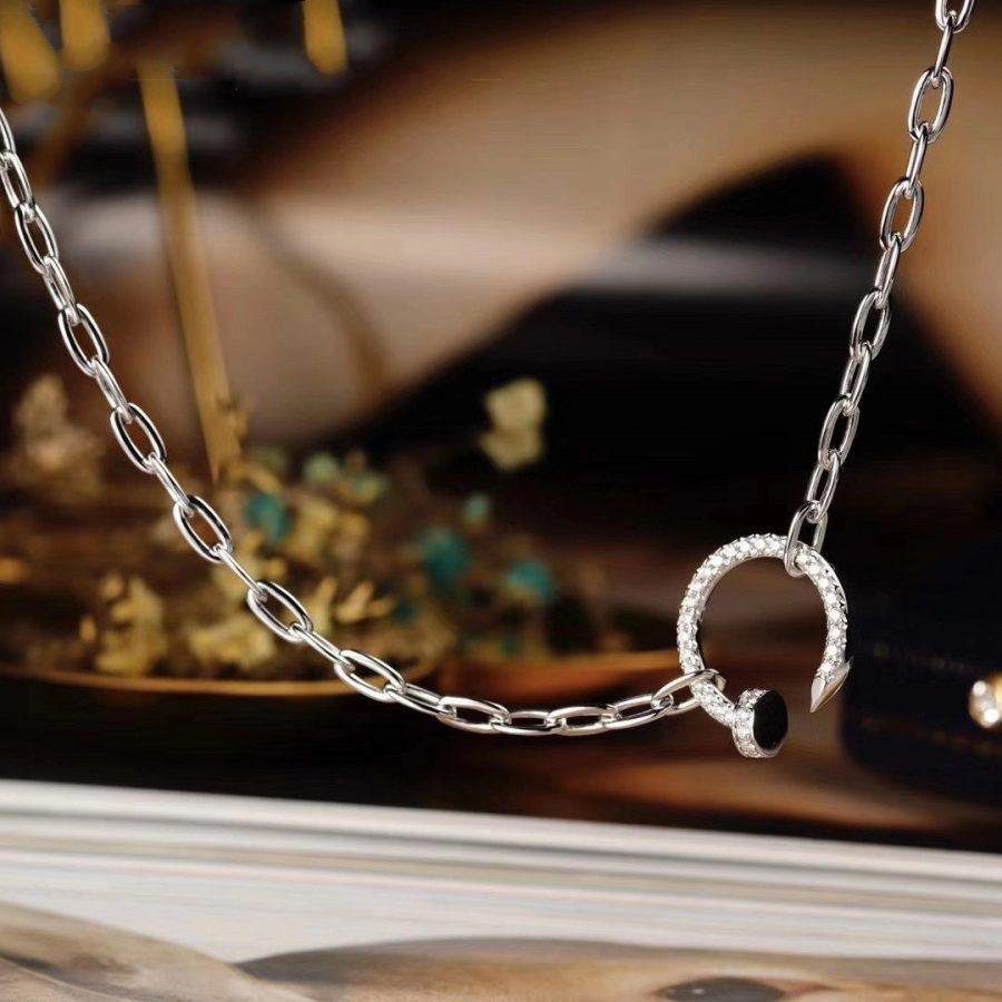 [GALE] JUSTE-HALSKETTE MIT DIAMANTEN