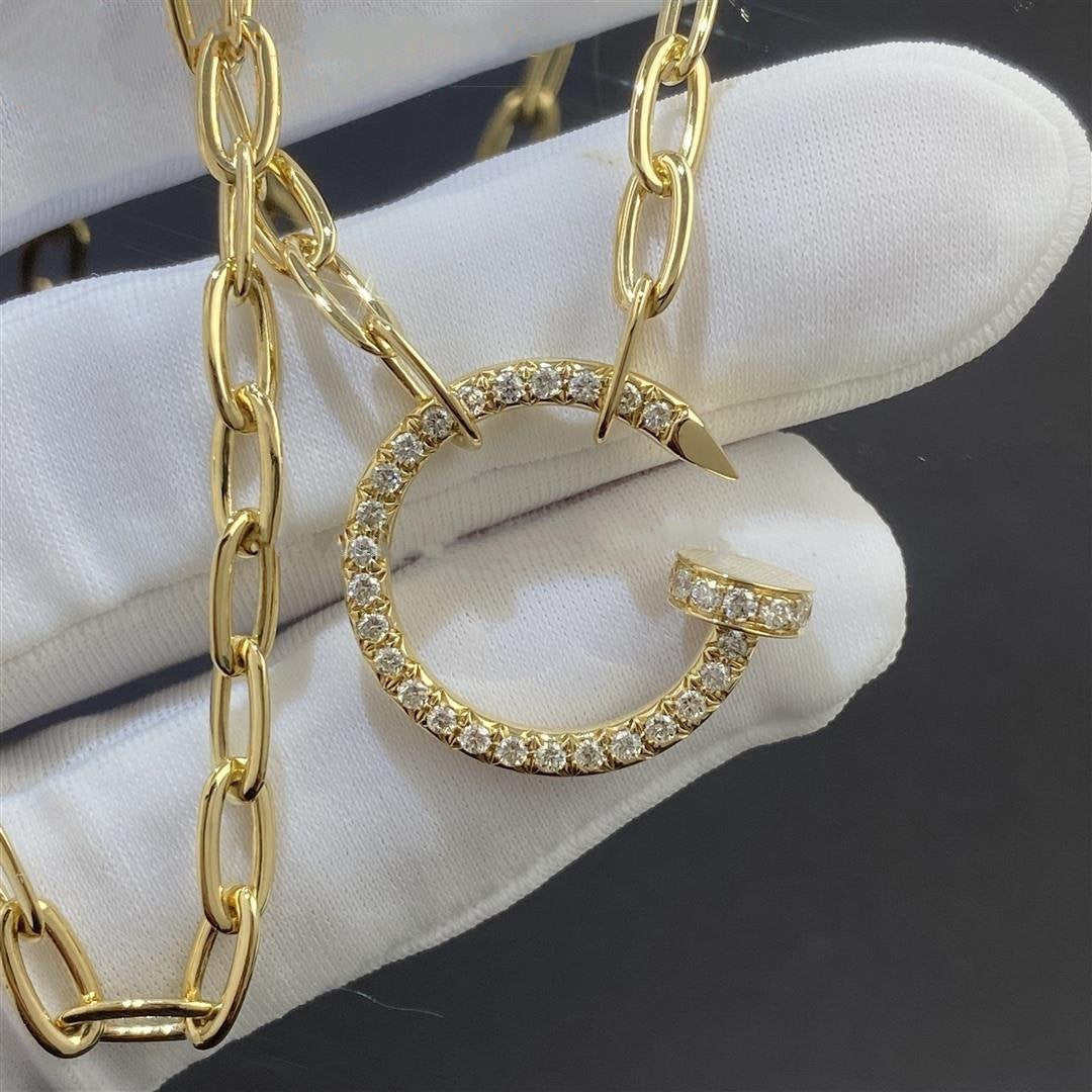 [GALE] JUSTE-HALSKETTE MIT DIAMANTEN