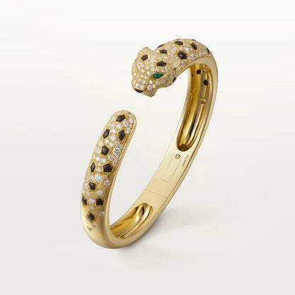 [GALE] PANTHERE GROSSES ARMBAND DIAMANTEN