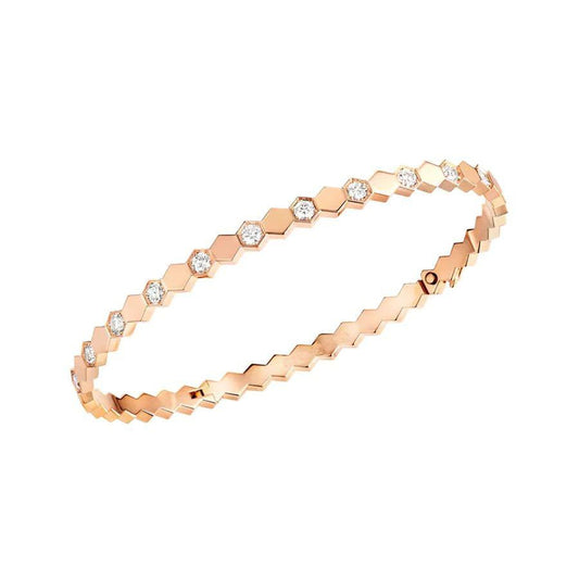 [GALE]BEE LOVE PINK GOLD DIAMOND BRACELET