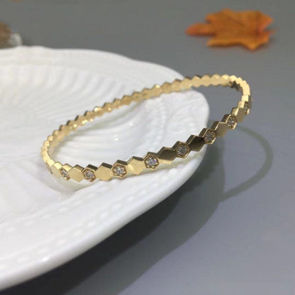 [GALE]BEE LOVE GOLD DIAMOND BRACELET