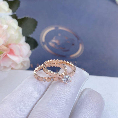 [GALE]BEE LOVE RING PINK GOLD DIAMOND