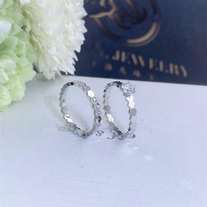 [GALE]BIENENLIEBESRING SILBER 1 DIAMANT