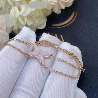 [GALE]JEUX BRACELET PINK MOP PINK GOLD 1 DIAMOND