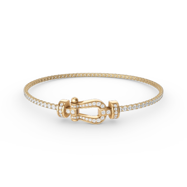 [GALE]FORCE HORSESHOE DIAMOND TENNIS ARMBAND