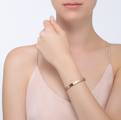 [GALE] LOVE ARMBAND 6,1 MM 4 DIAMANTEN 
