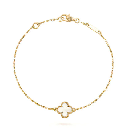 [GALE]CLOVER WHITE MOP EINZELNE BLUMENARMBAND